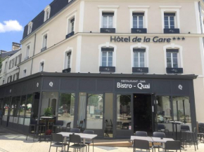 Гостиница Hôtel de la Gare - Restaurant Bistro Quai  Ла-Рош-Сюр-Ион